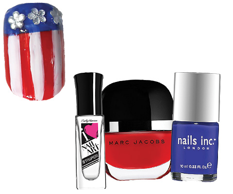 Fourth of July Nails