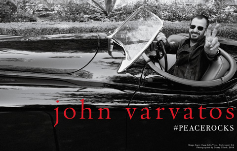 John Varvatos Fall/Winter 2014 Ad Campaign Ringo Starr