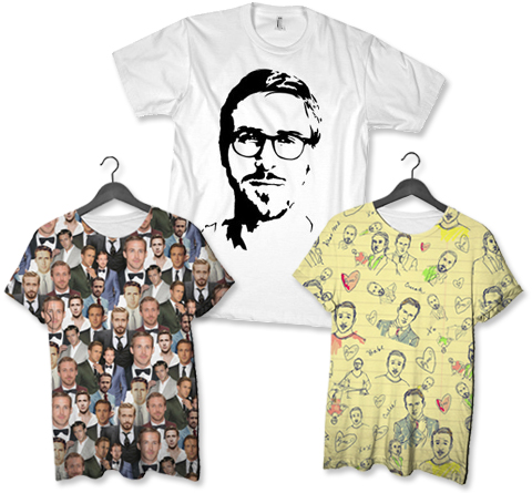 ryan gosling t-shirts