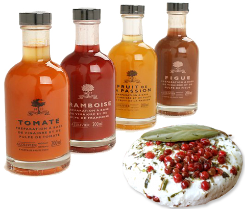 Fruit Vinegar and Cheese