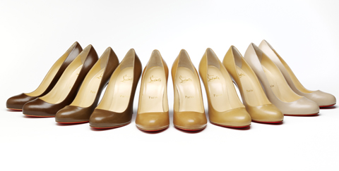 Christian Louboutin Les Nudes exhibit