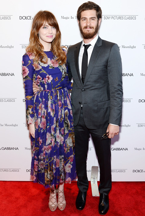 Emma Stone and Andrew Garfield