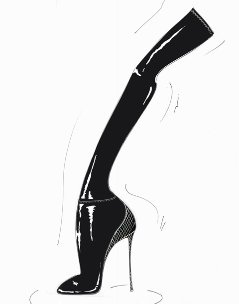 Olivia Palermo for Aquazzura