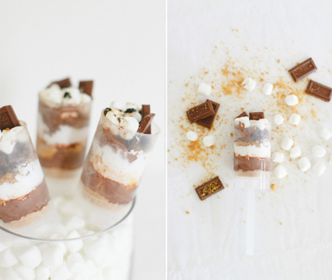 S'mores Push-Up Pops