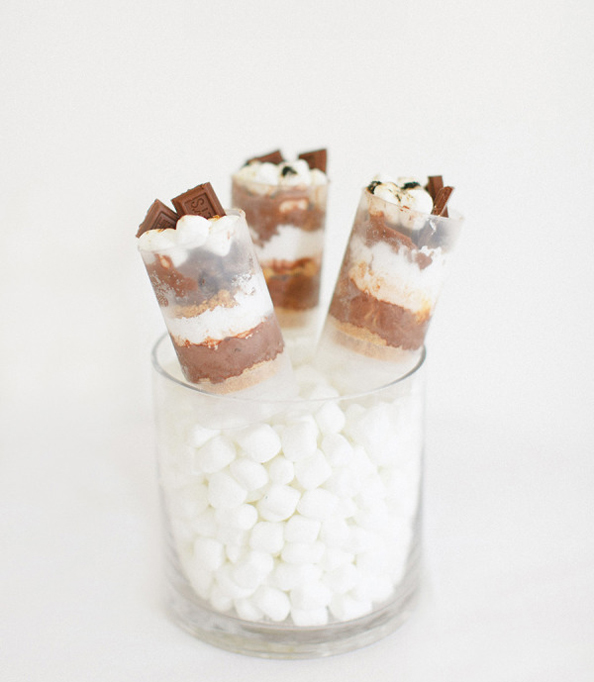 S'mores Push-Up Pops