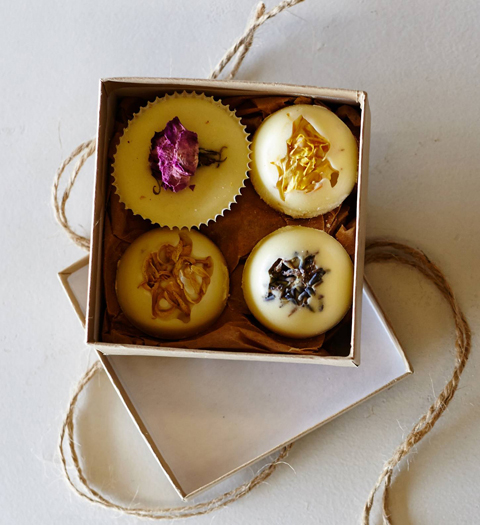 Bouquet Bath Truffles Made With Goat's Milk from Anthropologie