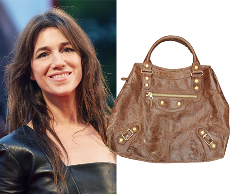 Charlotte Gainsbourg Balenciaga bag auction