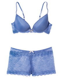 Coranto stretch lace contour bra and culottes, Elle Macpherson Intimates; Time Inc Digital Studio