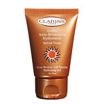"It creates an even, soft finish without being orange," says makeup artist Darrell Redleaf, who has used it on Michelle Rodriguez. "The tone is perfect on almost any skin type.", Clarins