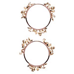 Gold-plated bracelets, Givenchy.