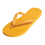Rubber flip-flops, J. Crew.