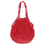 Sequined cotton mesh tote, Old Navy.