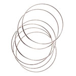 Metal bangles, Spiegel.