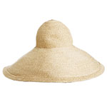 Straw hat, Patricia Underwood.