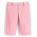 Cotton seersucker Bermuda shorts, American Eagle Outfitters.
