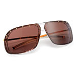 Plastic-frame sunglasses, Gucci.