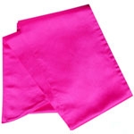 Fuchsia silk sash, Dries Van Noten.