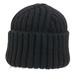 Black beanie cap, Michael Kors.
