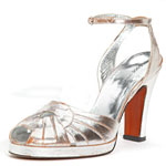 Peep-toe heels, Paco Rabanne.