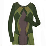 Silk chiffon minidress, Proenza Schouler.