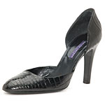 Alligator pumps, Ralph Lauren.