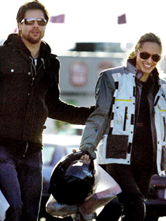 Angelina Jolie and Brad Pitt