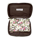 Limited-edition makeup bag with two zip pouches on rings, Paul & Joe.