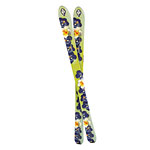 Nine Phat Luv floral-pattern women's snow skis with Bioflex core, K2.