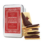 Linzer-style playing-card shortbread cookies with raspberry filling, Williams Sonoma.