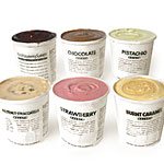 Six pints of gelato and sorbetto, American Spoon Gelato Caf.