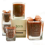 Cacao bean and fig candles, Joya.