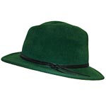 Velour fedora with black velvet band, Artikal.
