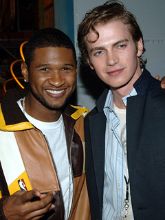 Hayden Christensen and Usher