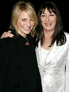Anjelica Huston and Cameron Diaz