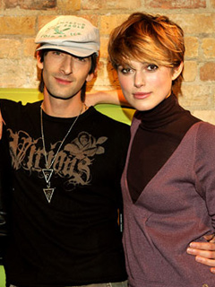 Adrien Brody and Keira Knightley