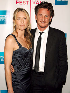 Robin Wright Penn and Sean Penn