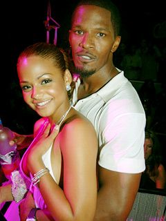 {Christina Milian} {} and {Jamie Foxx} {}