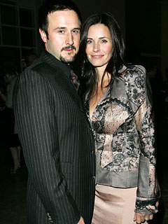 Courteney Cox and David Arquette
