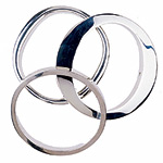 Sterling-silver bracelets, Argento Vivo.