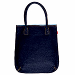 Denim mini tote, Evisu, Evisu.