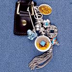 Enamel charms, Gas Bijoux.