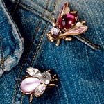 Enamel pins, Gas Bijoux.