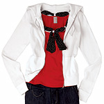 Cotton zip jacket, Ralph Lauren Blue Label.