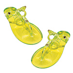 Plastic sandals, Patricia Green, Patricia Green.