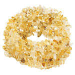 Citrine cluster bracelet, Sobella.