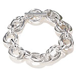 Sterling bracelet, Argento Vivo.