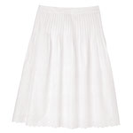 Cotton eyelet skirt, J. Crew.