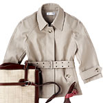 Short cotton trench, Isaac Mizrahi for Target.