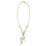 Crystal necklace, Oscar and Nancy.