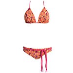 Butterfly-print bikini with tassel detail, American Eagle Outfitters.